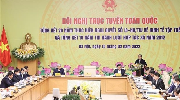 Collective economy gradually established in national economy PM